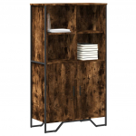 K&otilde;rge kapp suitsutatud tamm, 79,5x35,5x137,5 cm, tehispuit