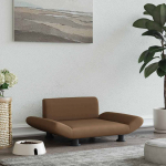 Koeravoodi, pruun, 70 x 45 x 28 cm, kangas