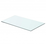 Klaasist riiuliplaat 60 x 30 cm l&auml;bipaistev