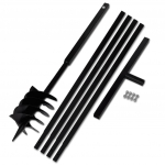 Terasest 180 mm maapuur k&auml;epidemega koos 5 m pikendustoruga