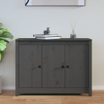 Puhvetkapp, hall, 100x35x74 cm, t&auml;ism&auml;nnipuit