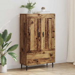 K&otilde;rgushein sahtliga vana puit 69,5 x 31 x 115 cm tehispuit