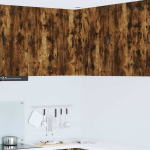 Seinakapp k&ouml;&ouml;ki suitsetatud tamm 57 x 57 x 80 cm tehispuit