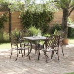 Aiak tabeli komplekt 5 pcs pronksjas valatud alumiinium