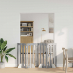 Volditav lemmikloomade aed 4 pcs hall sonoma 201 x 38 x 90 cm