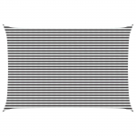 P&auml;ikesetelgi sail anthracite ja valge 4 x 6 m hdpe