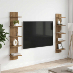 Seinariiul 2 pcs artisan tamm 22 x 15 x 100 cm tehispuit