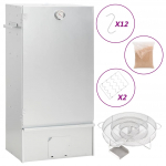 Bbq suitsuahi koos k&uuml;lmsuitsu generaatoriga, tsingitud teras