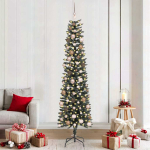 Tehisj&otilde;ulupuu roheline 210 cm pvc, plastikk ja teras