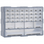 Mitme sahtliga organiseerija 38 sahtliga 52 x 16 x 37,5 cm