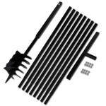 K&auml;epidemega maapuur 150 mm koos pikendustoruga 9 m terasest