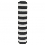 Privaatsusv&otilde;rk, antratsiithall ja valge, 1,2x10 m hdpe 195 g/m&sup2;