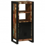 Vannitoa kapp riiuliga pruun 40 x 30 x 90 cm taastatud puit