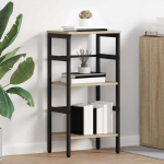 Raamatukapp sonoma tamm 40 x 29,5 x 81 cm tehispuit