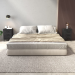 &Ouml;&ouml;kapid, 2 tk, must 40 x 30 x 55 cm, m&auml;nnipuit