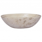 Valamu, kreemjas, 53 x 40 x 15 cm, marmor