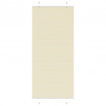 Volditud ruloo kreemikasvalge 90 x 200 cm kangast laius 89,4 cm pol&uuml;ester