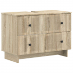 Vannitoa kraanikausi kapp ede sonoma tamm 82 x 41 x 59 cm