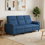 Diivan sinine 214 x 90 x 95 cm kangas