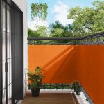 R&otilde;du eesriie 110 x 300 cm oxfordi kangas ristk&uuml;lik oranž