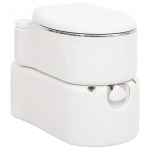 Integreeritav matkatualett, valge, 24+17 l, hdpe ja teras