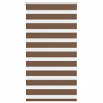 Triibuline ruloo pruun 70x150 cm kanga laius 65,9 cm pol&uuml;ester