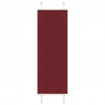 Plisseeritud ruloo bordeaux punane 40x150 cm kanga laius