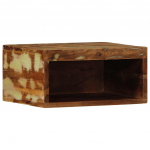 Seinale kinnitatav telerikapp, 40 x 30 x 19 cm, taastatud puit