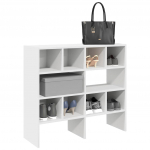 Kingariiulid 2 tk virnastatavad, valge, 89,5x30x40 cm
