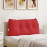 Seljatugi padi punane 100 x 24 x 50 cm kangas