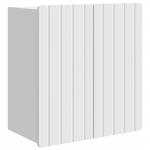 Seinale kinnitatav kapp valge 59 x 31 x 64 cm tehispuit
