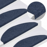 Isekleepuv trepivaip, 15 tk, 65x22,5x3,5 cm, sinine