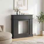 Kamina raam must 102 x 26 x 100 cm tehispuit