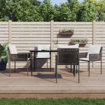 5-osaline aia s&ouml;&ouml;gim&ouml;&ouml;bli komplekt istmepatjadega, rotang/teras