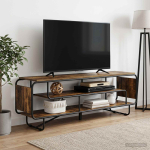 Telerialus 180 x 36 x 45 cm suitsutatud tamm tehispuit