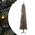 Tehisj&otilde;ulupuu roheline 210 cm pvc, plastikk ja teras