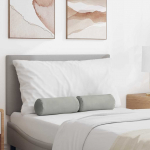 Padjad 2 pcs helehall &oslash; 15 x 40 cm mikrofiber kangas