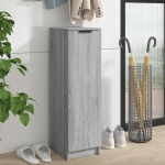 Jalatsikapp, hall sonoma tamm, 30x35x100 cm, tehispuit
