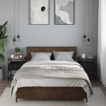 &Ouml;&ouml;kapid 2 tk, must, 40 x 40 x 55 cm, tehispuit