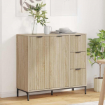 K&otilde;ide sahtliga sonoma tamm 89.5 x 33 x 82 cm tehispuit