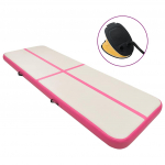 T&auml;ispumbatav v&otilde;imlemismatt pumbaga 400x100x20 cm pvc roosa