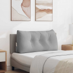 Seljatugi padi pilvine hall 100 x 24 x 50 cm kangas