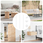 Pvc toru 12 pcs valge 12,2 x 1,8 x 500 mm mterialpp ja pe