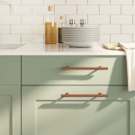 Kapi k&auml;epidemed 10 tk, pronks, 160 mm, roostevaba teras