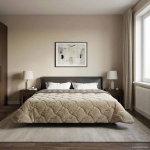 T&auml;ispika aasta tekk rapistatud helehall 200 x 240 cm