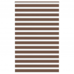 Sebrakardin, pruun, 140 x 230 cm, kangas, laius 135,9 cm, pol&uuml;ester