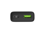 NATEC RIBERA GAN SLIM MAINS CHARGER 1&times; USB-A + 1&times; USB-C 20W BLACK