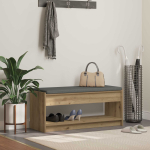 Jalan&otilde;upink padjaga artisan tamm 103 x 38 x 45 cm tehispuit