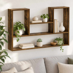 Seinariiul suitsutatud tamm 100 x 17 x 60 cm tehispuit
