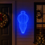 J&otilde;ulufiniaalne valgus 320 led-i sinine l&auml;bim&otilde;&otilde;t 40 x 75 cm